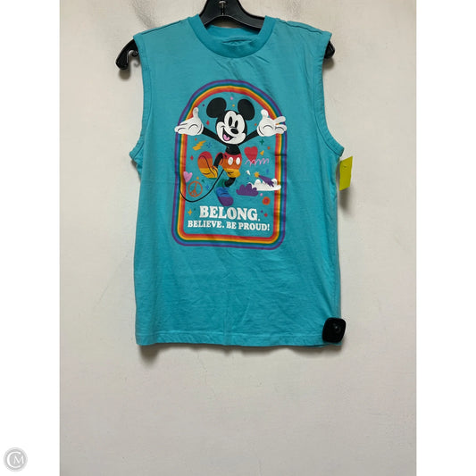 Tank Top By Disney In Aqua, Size: Xs