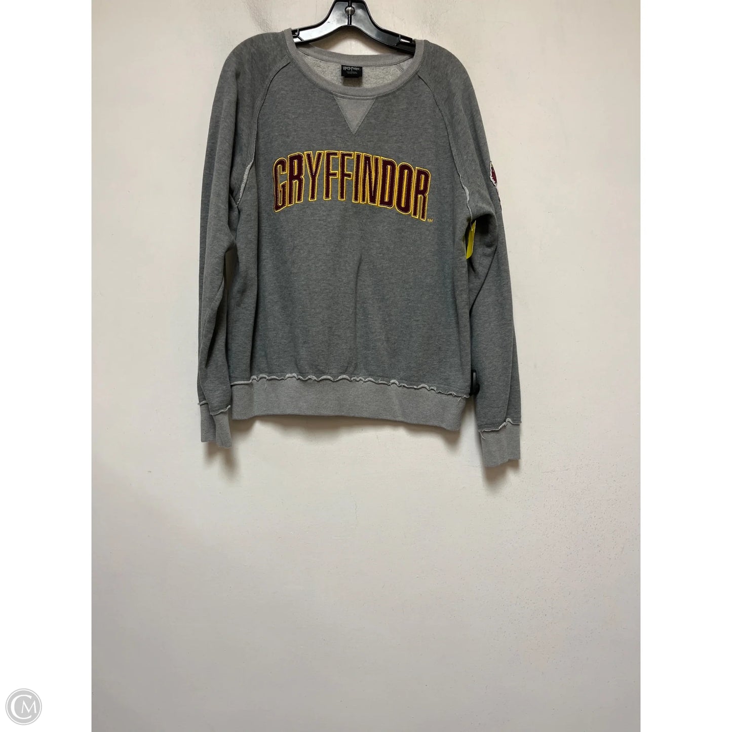 Top Long Sleeve By Clothes Mentor In Grey, Size: L