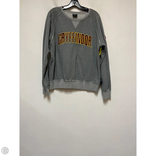 Top Long Sleeve By Clothes Mentor In Grey, Size: L