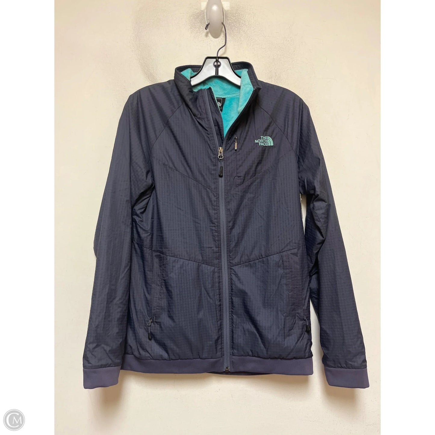 Jacket Windbreaker By The North Face In Blue, Size: S