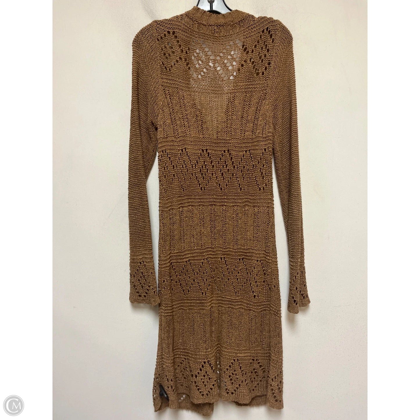 Sweater Cardigan By Bcbgmaxazria In Brown, Size: S