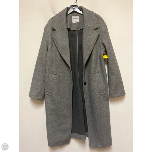 Coat Trench Coat By Bershka In Grey, Size: S