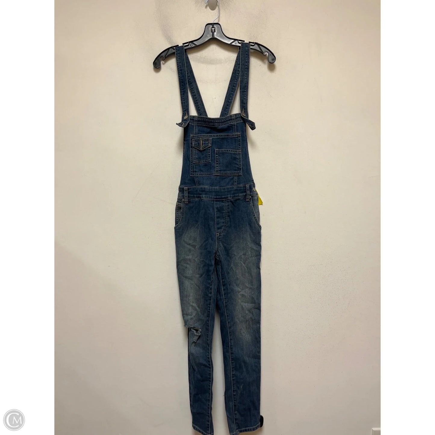 Overalls By Free People In Blue Denim, Size: S