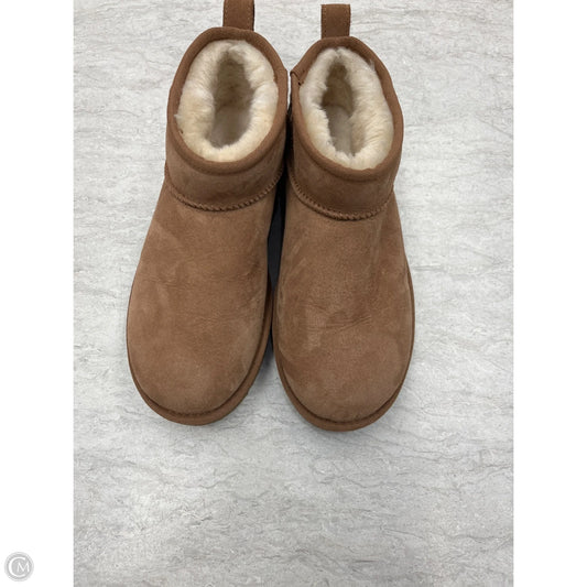 Boots Designer By Ugg In Tan, Size: 9