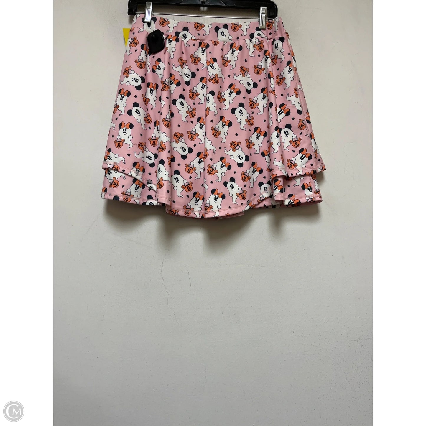 Skirt Mini & Short By Clothes Mentor In Pink & White, Size: 16