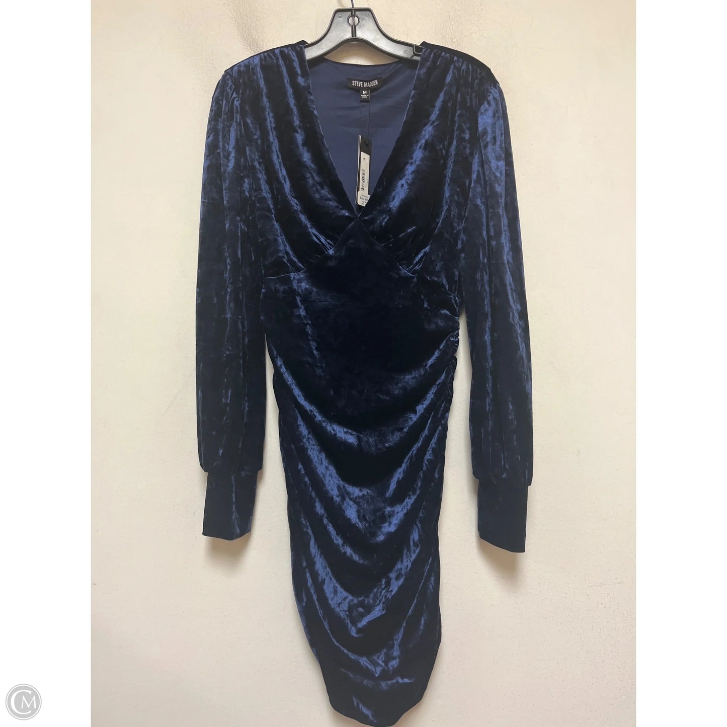 Dress Casual Midi By Steve Madden In Blue, Size: M