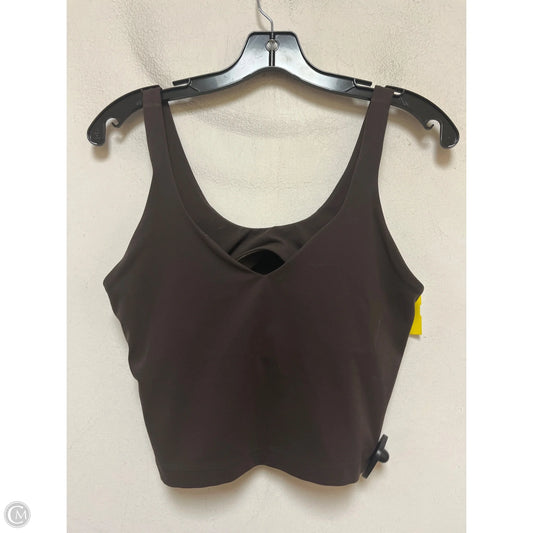 Athletic Bra By Lululemon In Brown, Size: 10