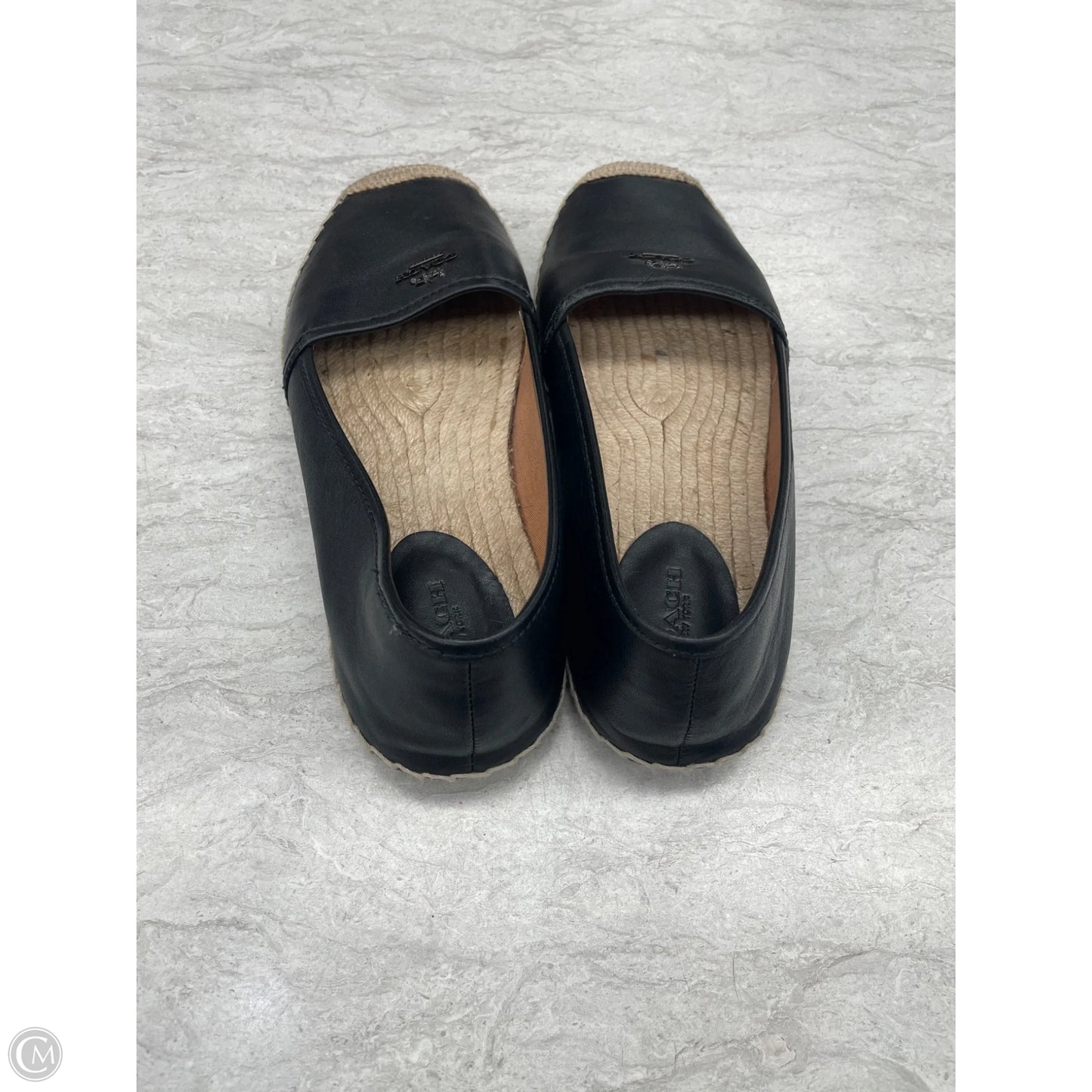 Shoes Designer By Coach In Black & Tan, Size: 9