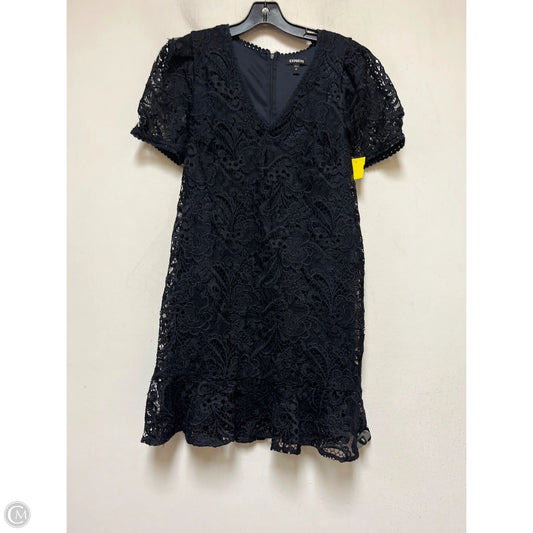Dress Casual Short By Express In Navy, Size: Sp