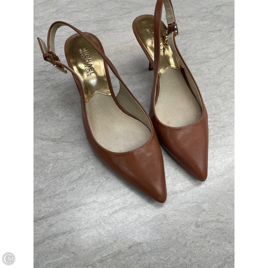 Shoes Heels Kitten By Michael By Michael Kors In Brown, Size: 6.5