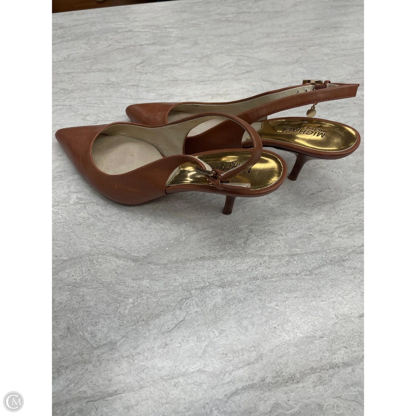 Shoes Heels Kitten By Michael By Michael Kors In Brown, Size: 6.5