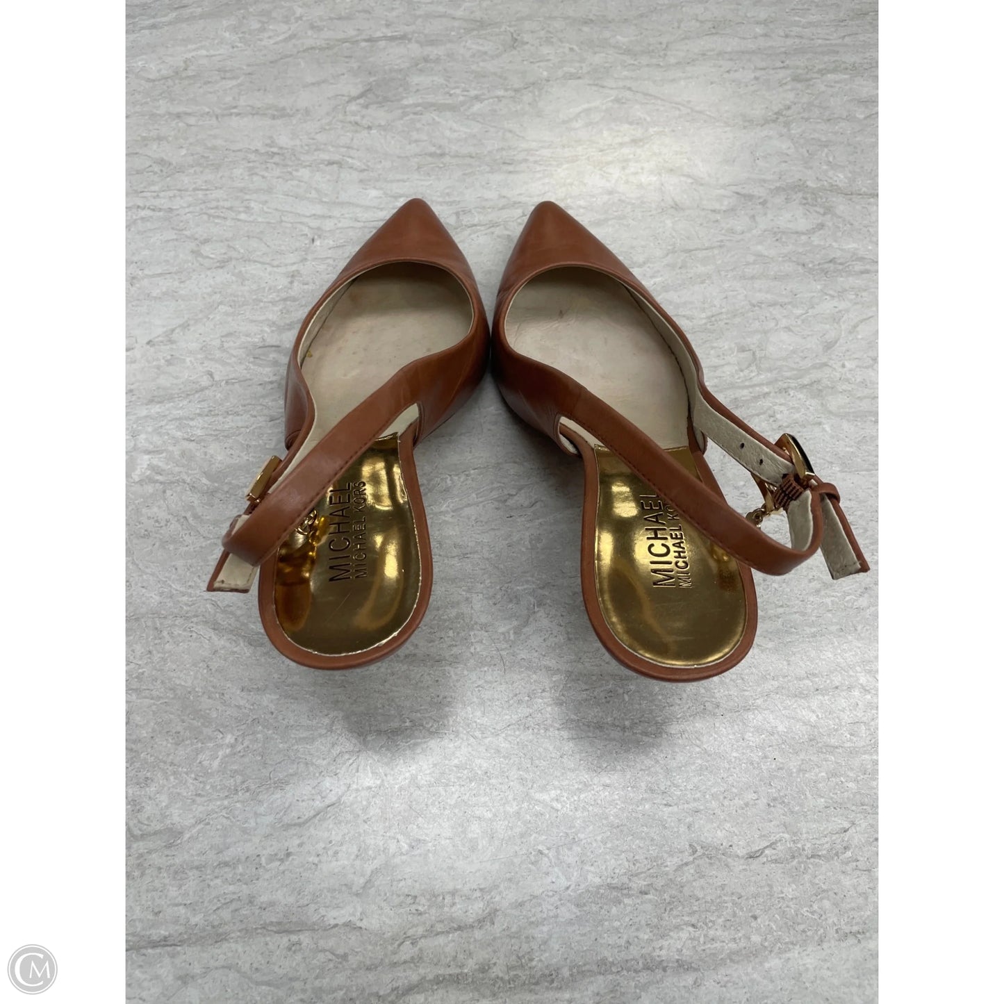 Shoes Heels Kitten By Michael By Michael Kors In Brown, Size: 6.5