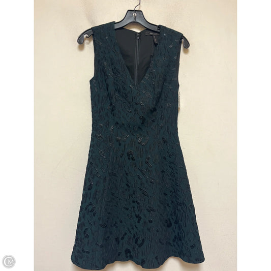 Dress Casual Short By Bcbgmaxazria In Black & Green, Size: Xs