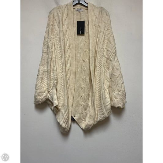 Cardigan By Fashion Nova In Cream, Size: M