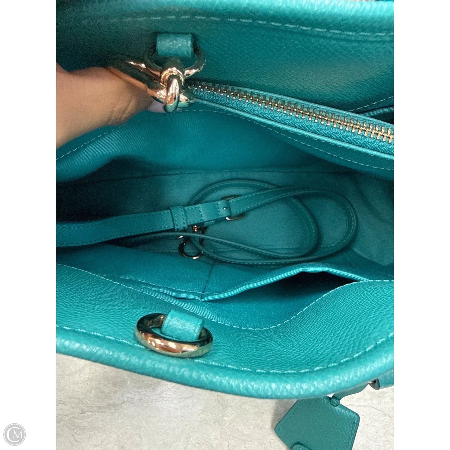 Handbag Designer By Coach, Size: Medium