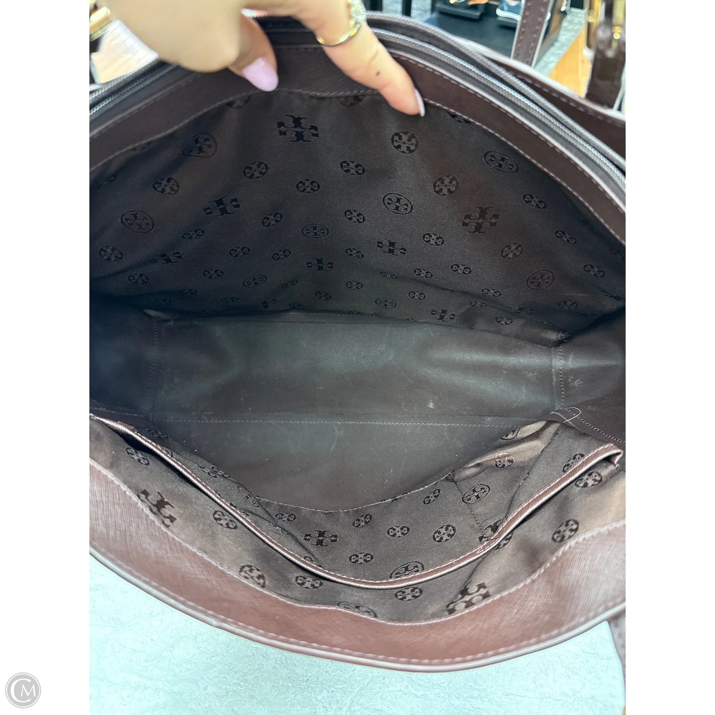 Tote Designer By Tory Burch, Size: Large