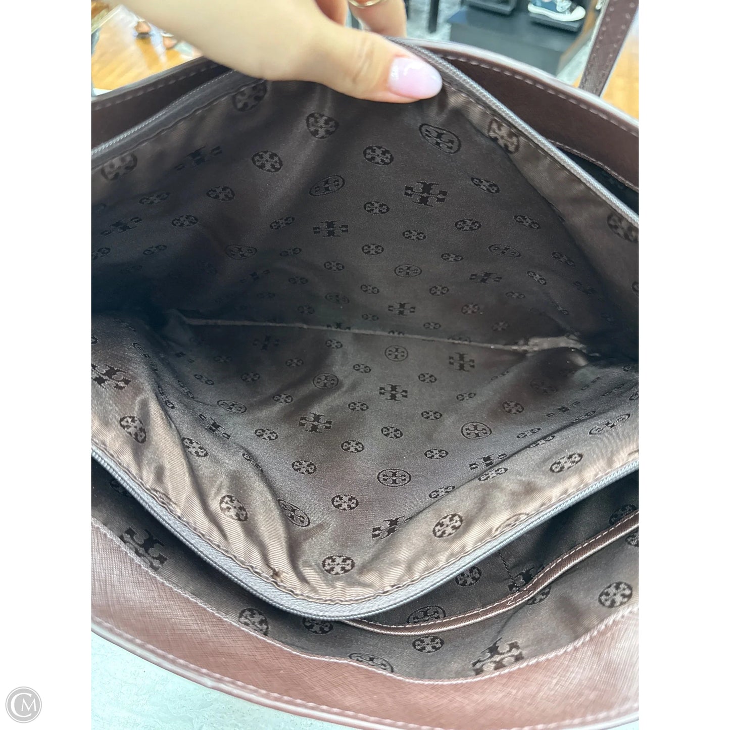Tote Designer By Tory Burch, Size: Large