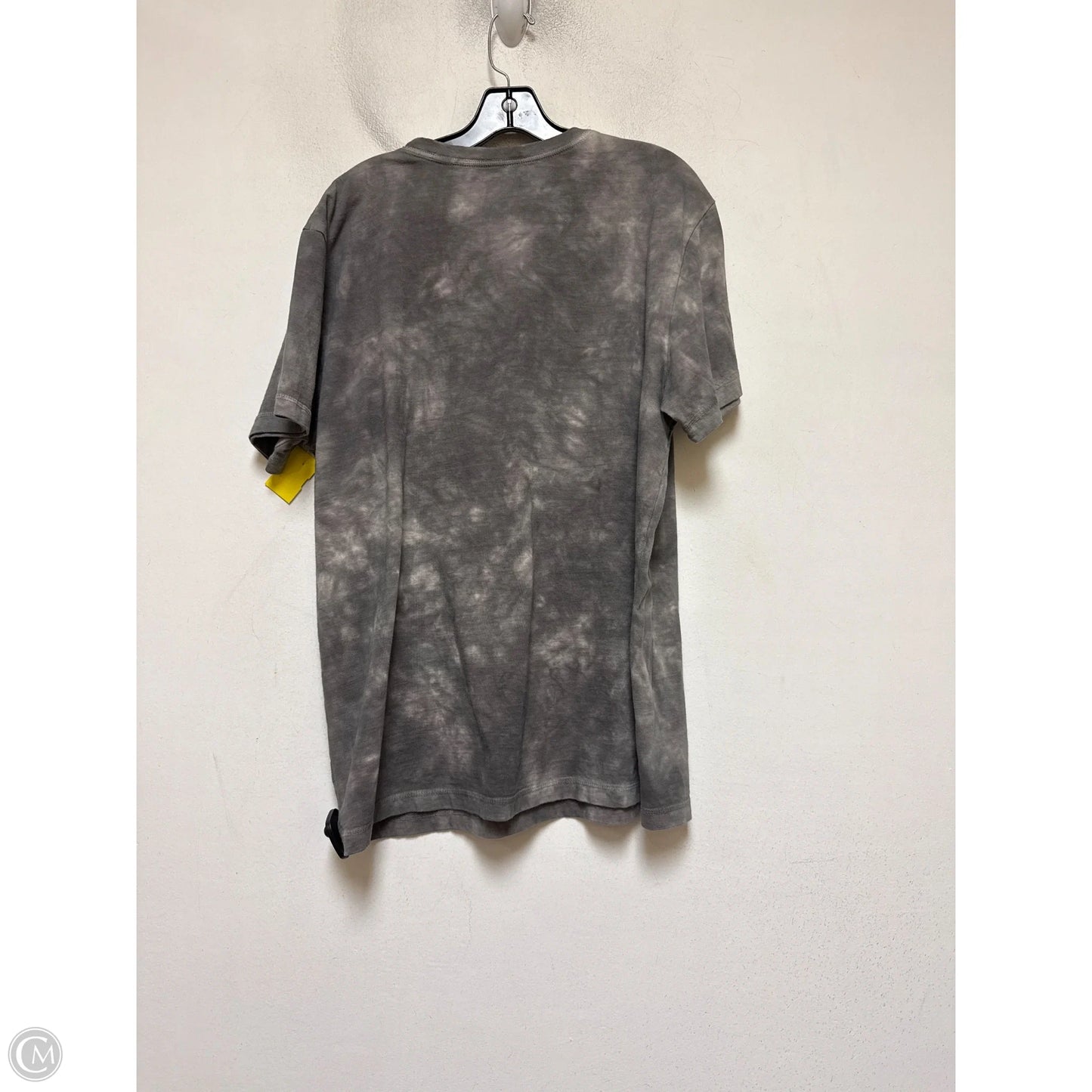 Top Short Sleeve Basic By Disney In Tie Dye Print, Size: L