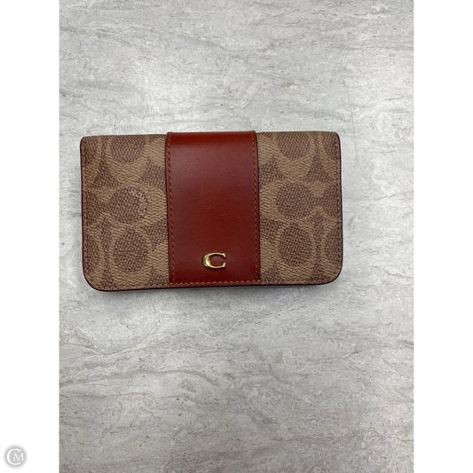 Wallet Designer By Coach, Size: Small
