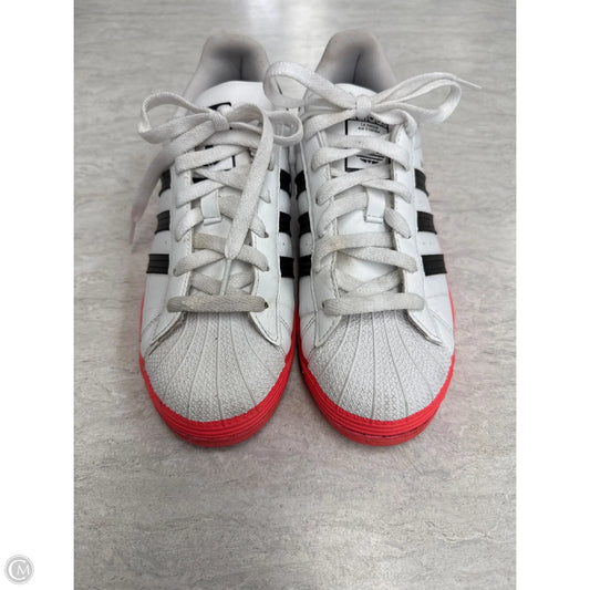 Shoes Sneakers By Adidas In Black & White, Size: 6