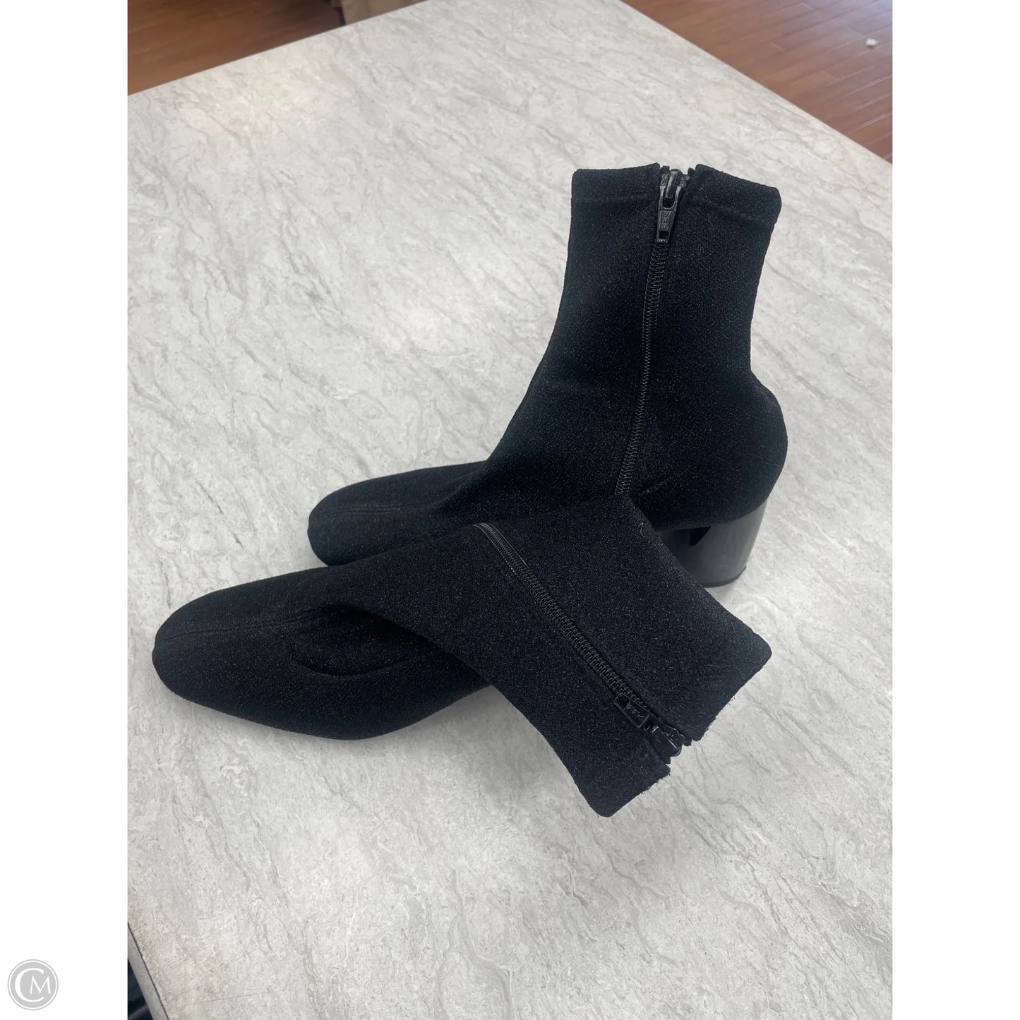 Boots Ankle Heels By Free People In Black, Size: 7.5