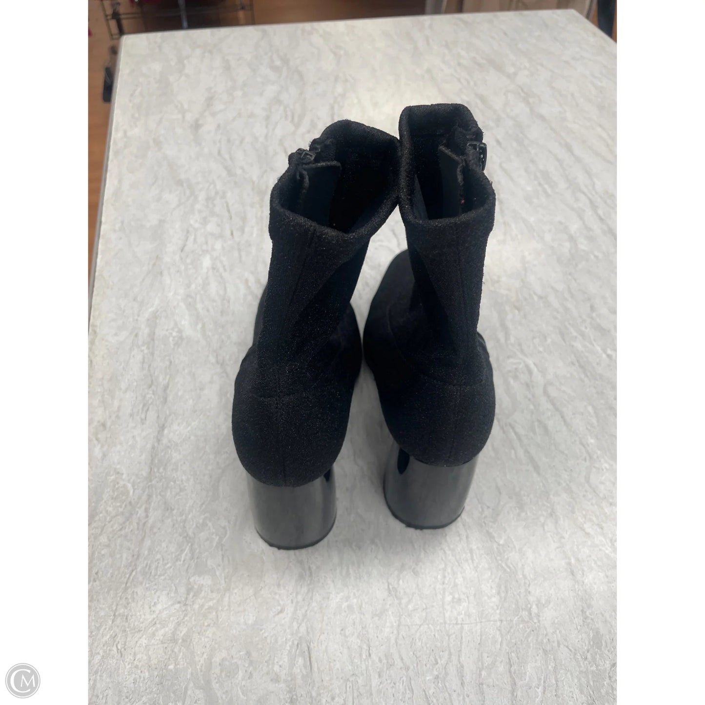 Boots Ankle Heels By Free People In Black, Size: 7.5