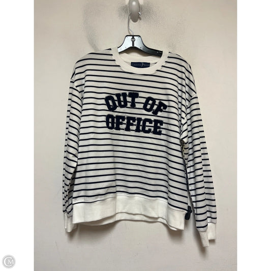 Top Long Sleeve By Clothes Mentor In Striped Pattern, Size: S