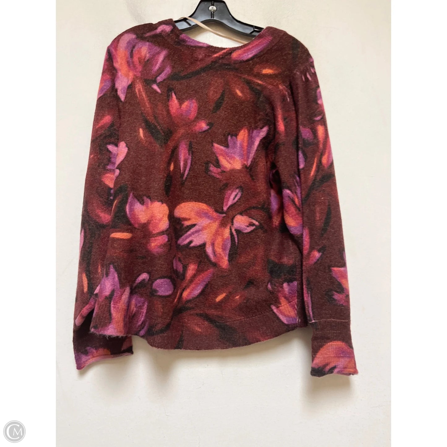 Sweater By Democracy In Purple, Size: 1x