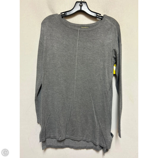 Top Long Sleeve By Style And Company In Grey, Size: Xs