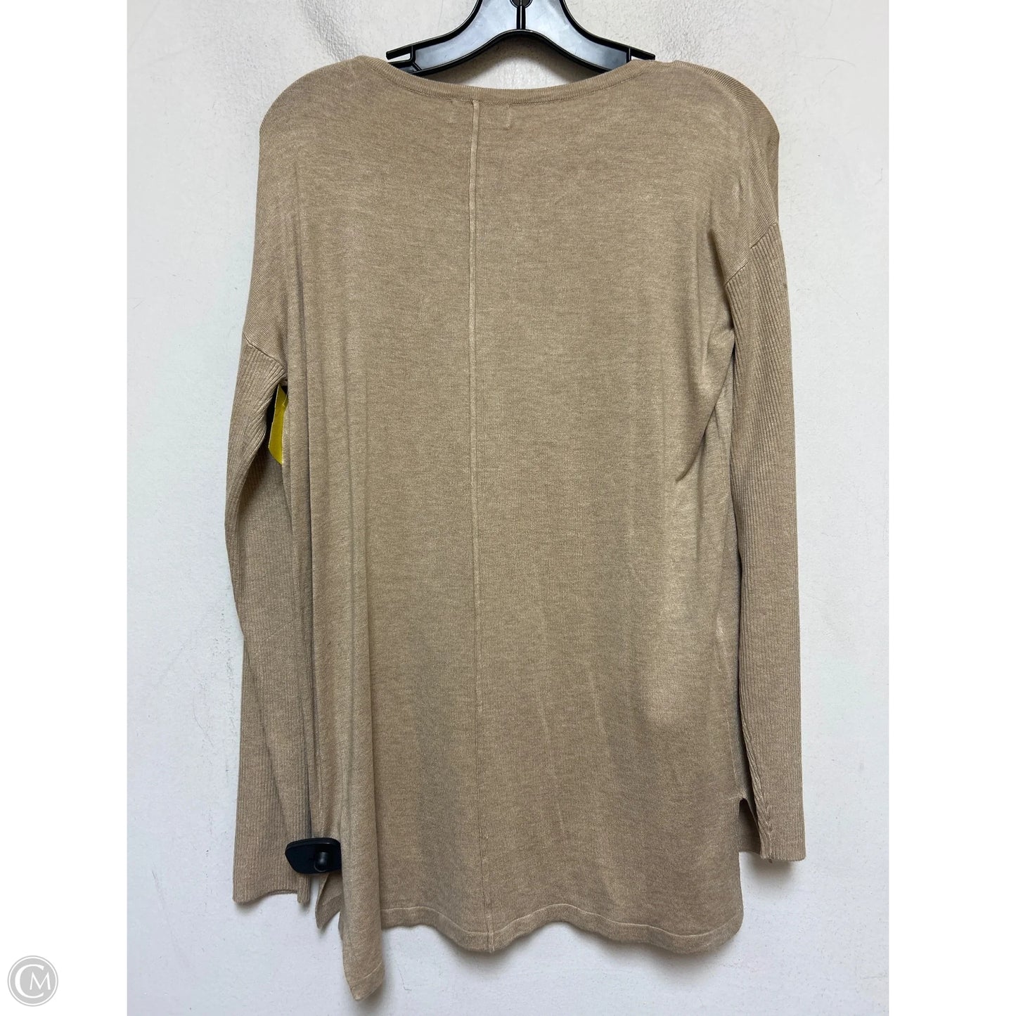 Top Long Sleeve By Style And Company In Tan, Size: Xs