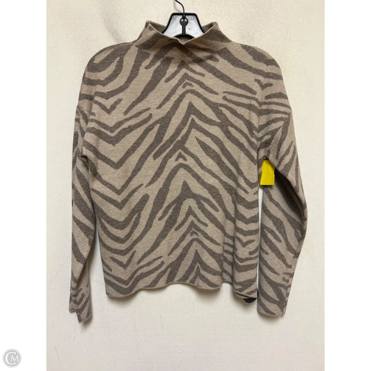 Sweater By Carmen By Carmen Marc Valvo In Animal Print, Size: Xs