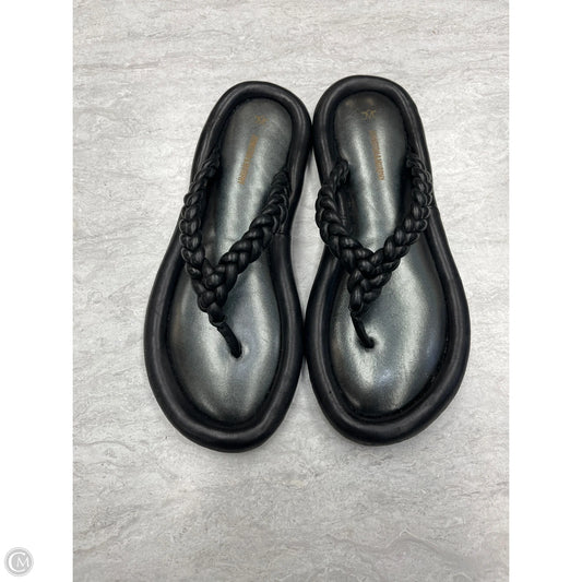 Sandals Flats By Johnston & Murphy In Black, Size: 7.5