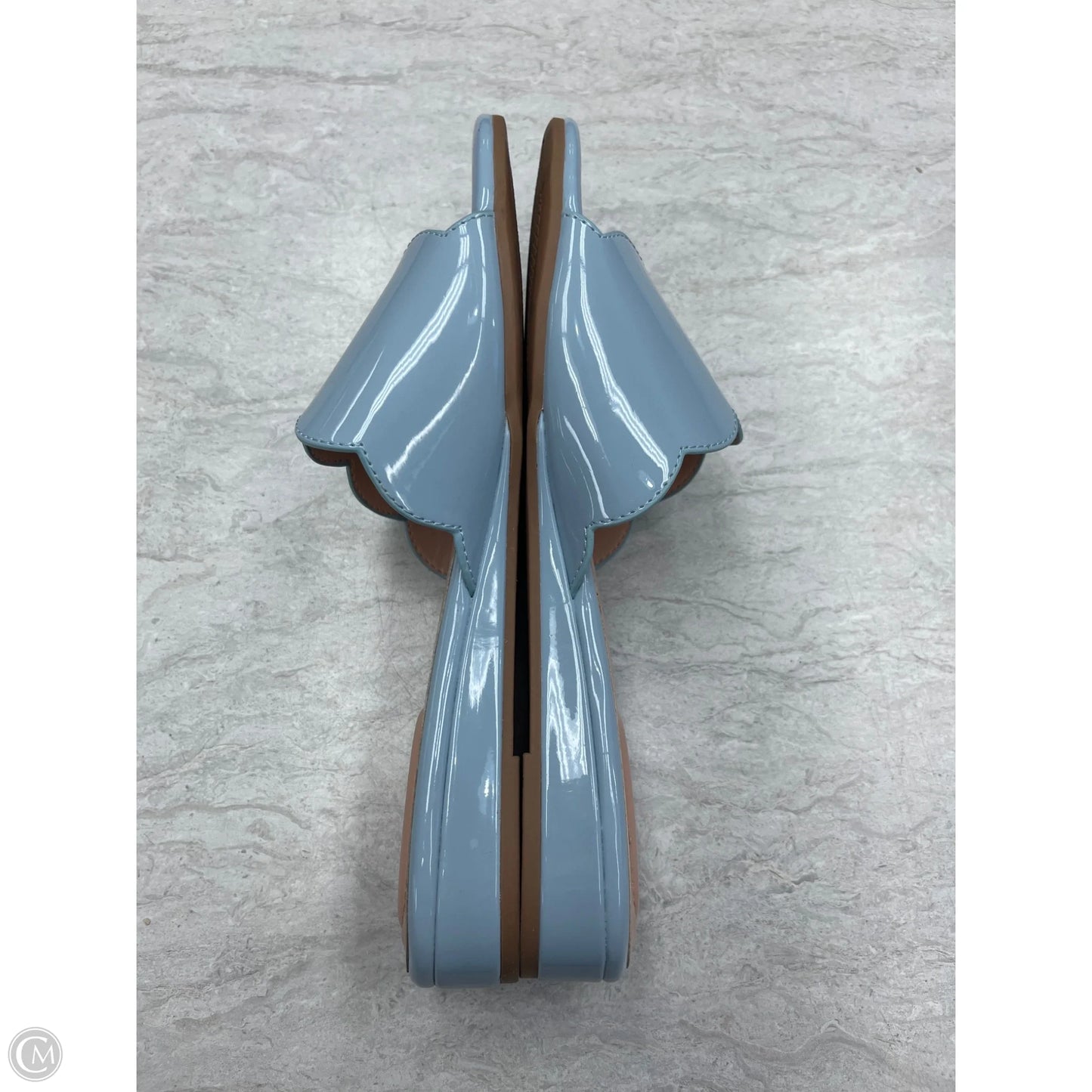 Sandals Flats By Bandolino In Blue, Size: 8