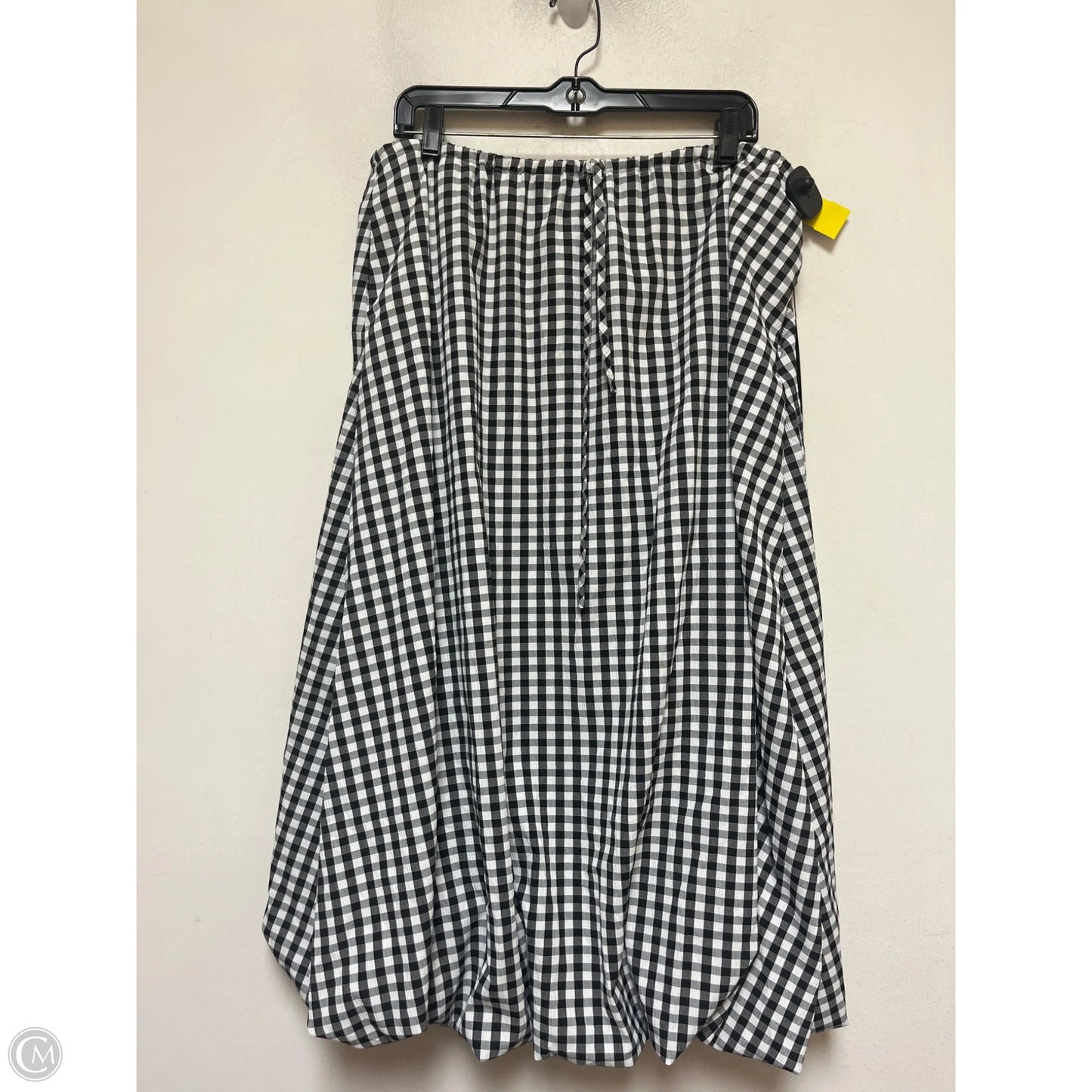 Skirt Midi By Clothes Mentor In Plaid Pattern, Size: 16