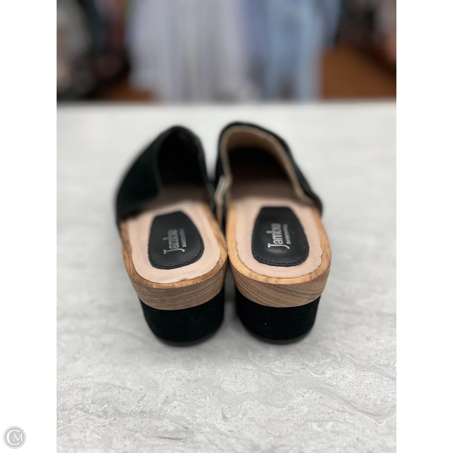 Shoes Heels Block By Jambu In Black, Size: 9