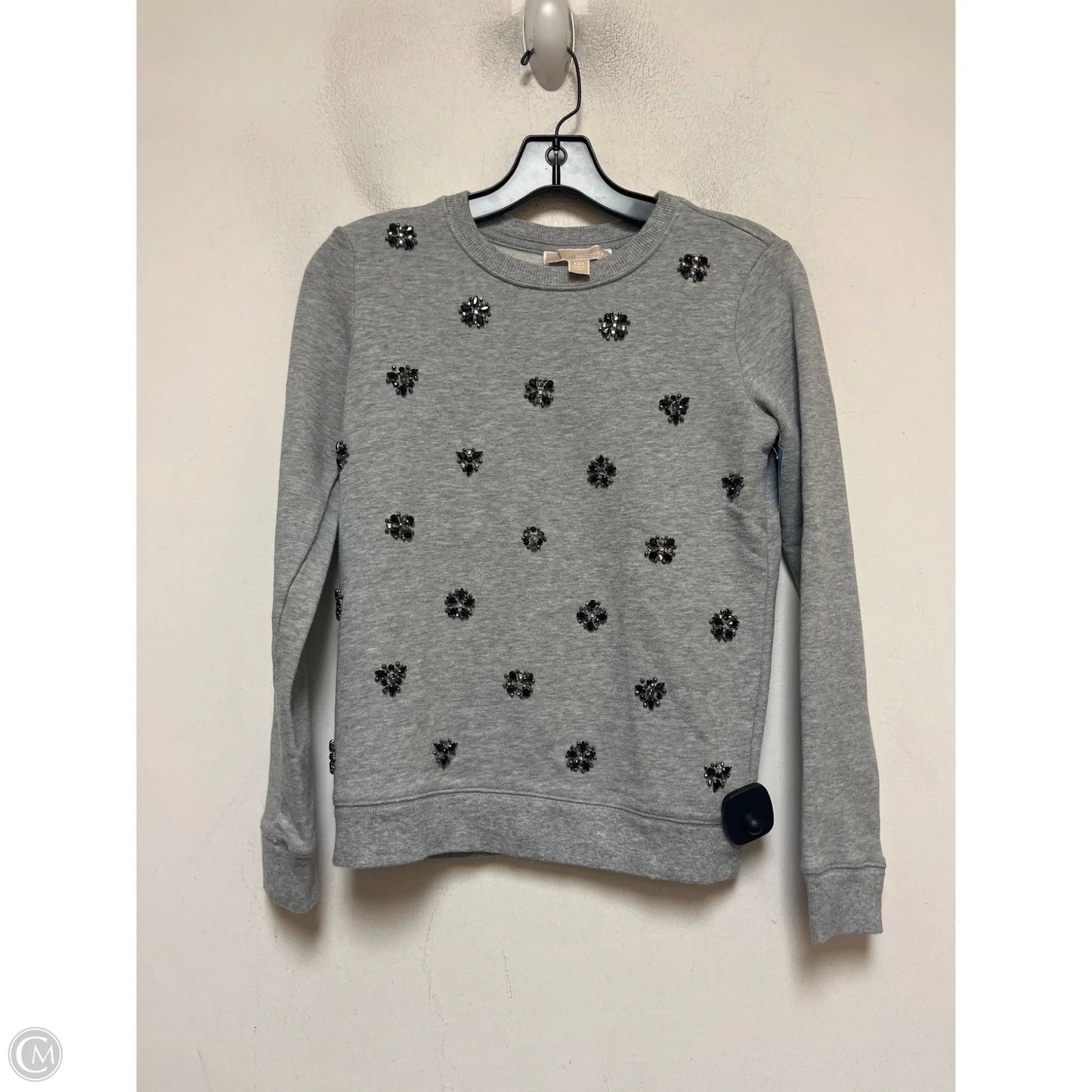 Sweatshirt Crewneck By Michael By Michael Kors In Grey, Size: Xxs