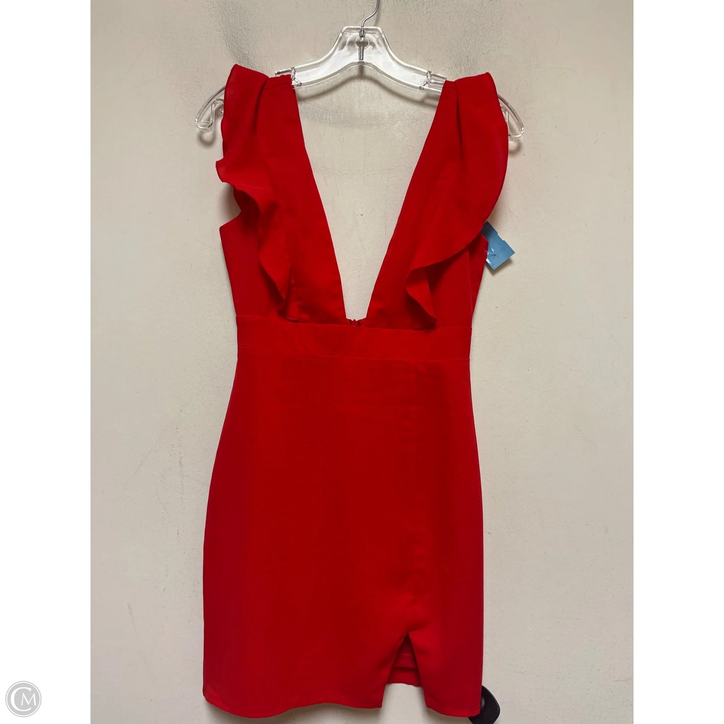 Dress Casual Short By Superdown In Red, Size: Xxs