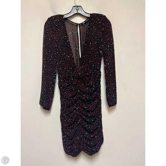 Dress Casual Short By Zara In Black & Red, Size: Xs