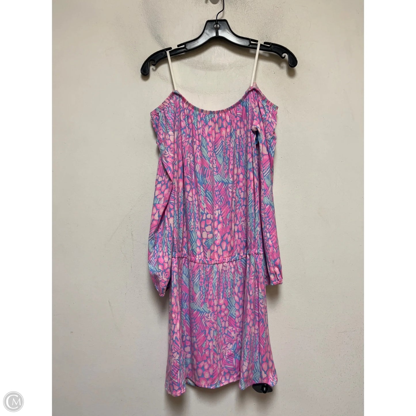 Dress Designer By Lilly Pulitzer In Blue & Pink, Size: M