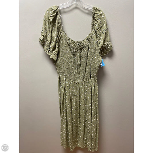 Dress Casual Short By Auw In Green, Size: 3x