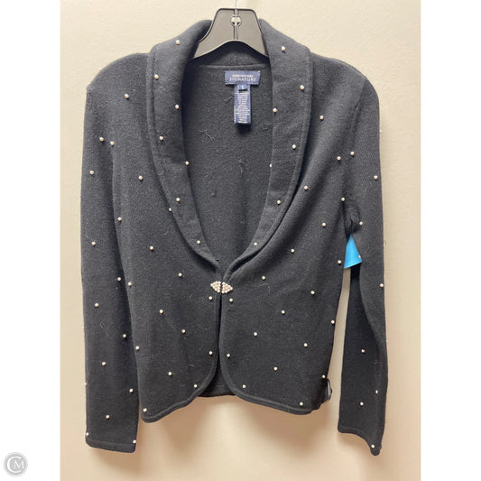 Sweater Cardigan By Jones New York In Black, Size: S