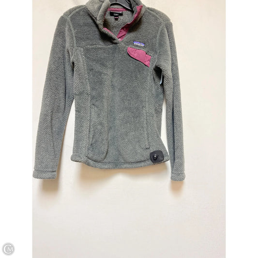 Sweatshirt Collar By Patagonia In Grey, Size: Xs