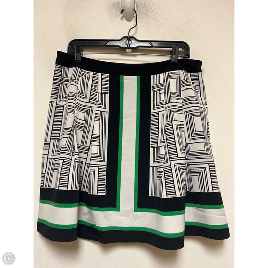 Skirt Designer By Karl Lagerfeld In Black & White, Size: 8