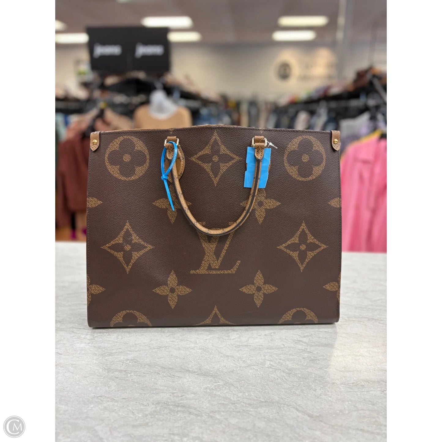 Tote Luxury Designer By Louis Vuitton, Size: Large