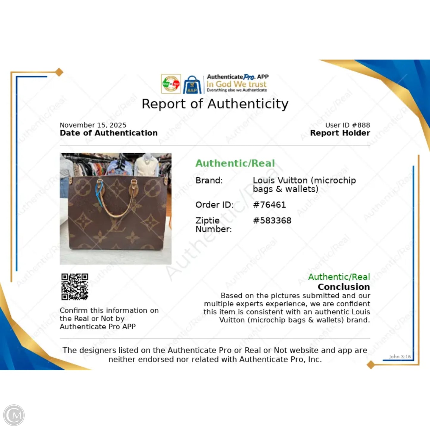 Tote Luxury Designer By Louis Vuitton, Size: Large