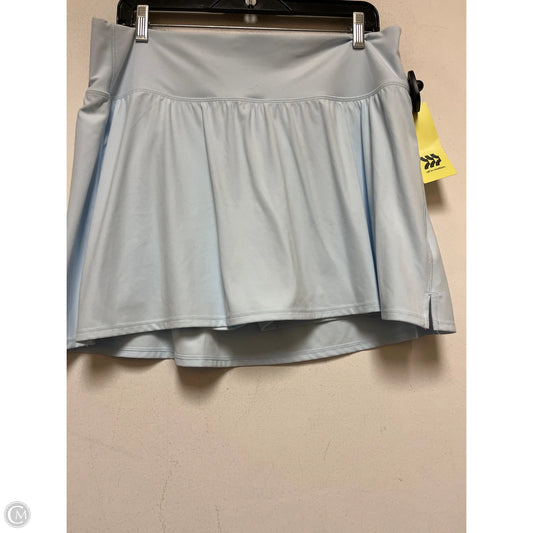 Athletic Skort By All In Motion In Blue, Size: Xl