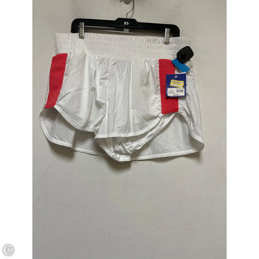 Athletic Shorts By Joy Lab In Red & White, Size: L