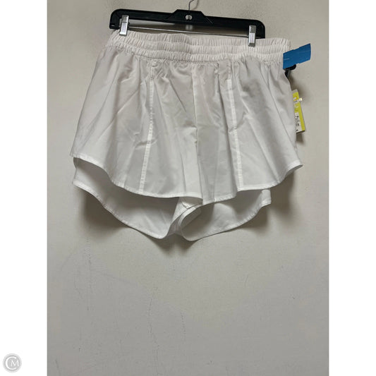Athletic Shorts By All In Motion In White, Size: Xxl