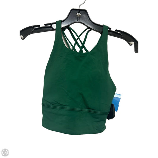 Athletic Bra By Lululemon In Green, Size: 4