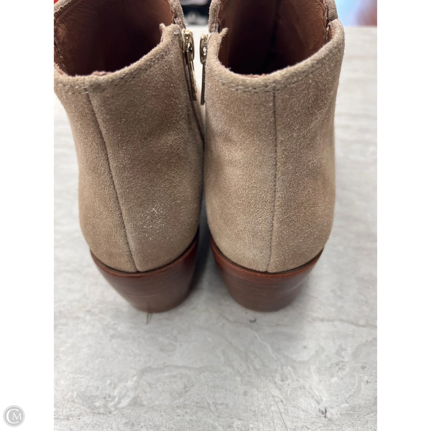 Boots Ankle Flats By Antonio Melani In Tan, Size: 6.5